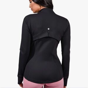 90 Degree By Reflex Women's Black Zip-Up Jacket NWT size XS